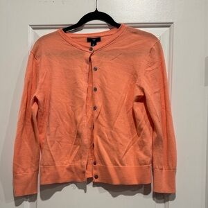 GAP Vibrant Orange Cardigan
